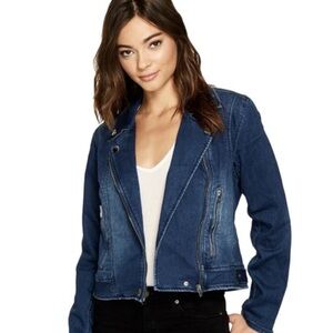 Blank NYC Dark Blue Jean Jacket